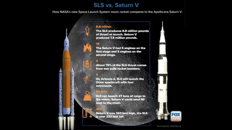 Perbandingan Saturn V vs Space Launch System (SLS) NASA